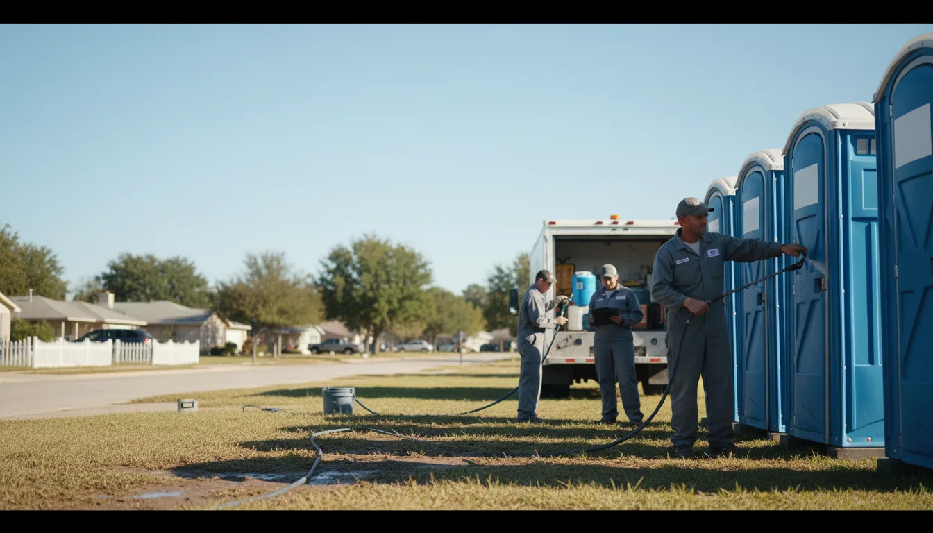 Long-Term Portable Toilet Rental in White Bluff, TN near me